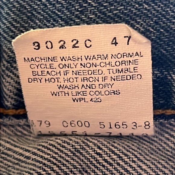 Levi's 550 Women's 12 Relaxed Fit Tapered Leg Blue Jeans streetwear Retro Y2K - Picture 9 of 9